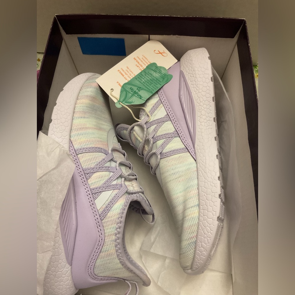 Lavender and Pastel Sneakers